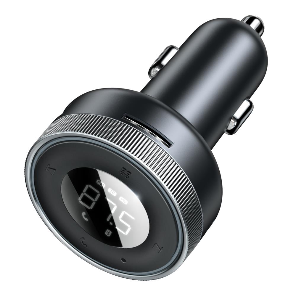 Baseus transmiter FM Enjoy Bluetooth MP3 �adowarka samochodowa czarna / 3