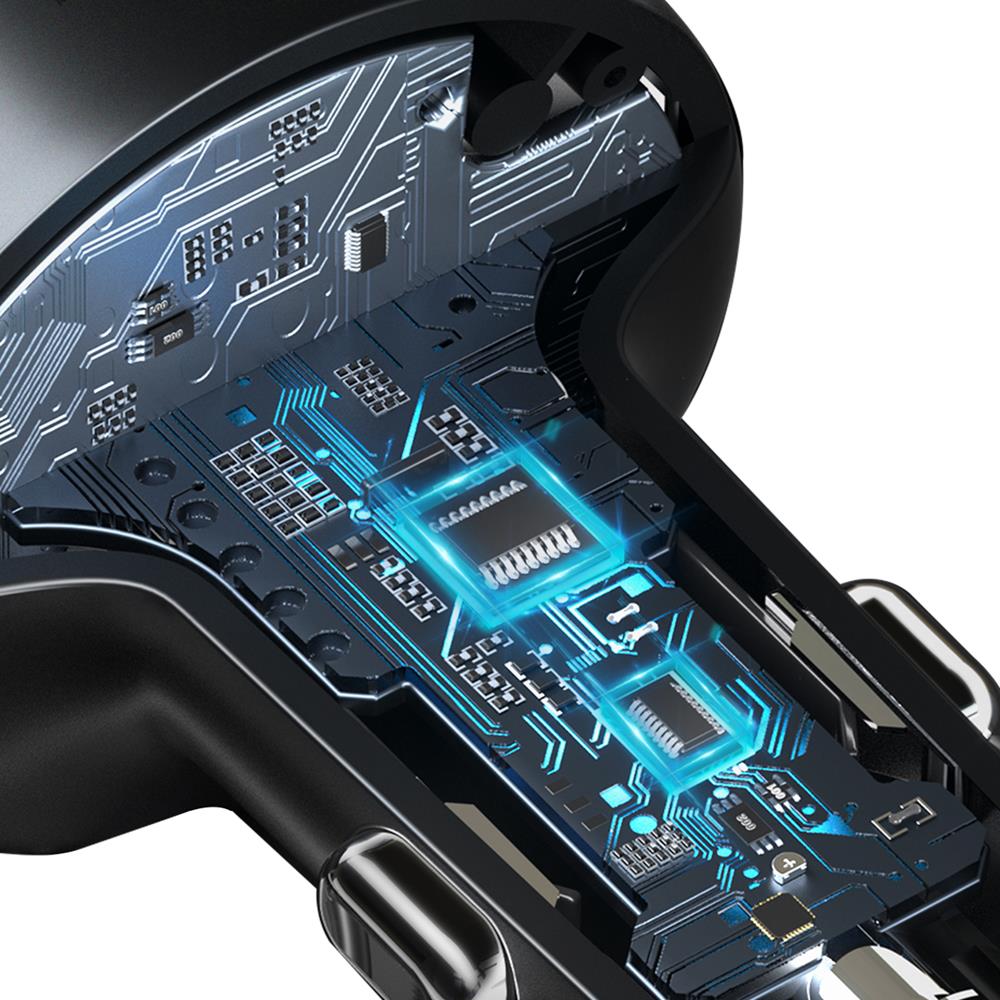 Baseus transmiter FM Enjoy Bluetooth MP3 �adowarka samochodowa czarna / 6