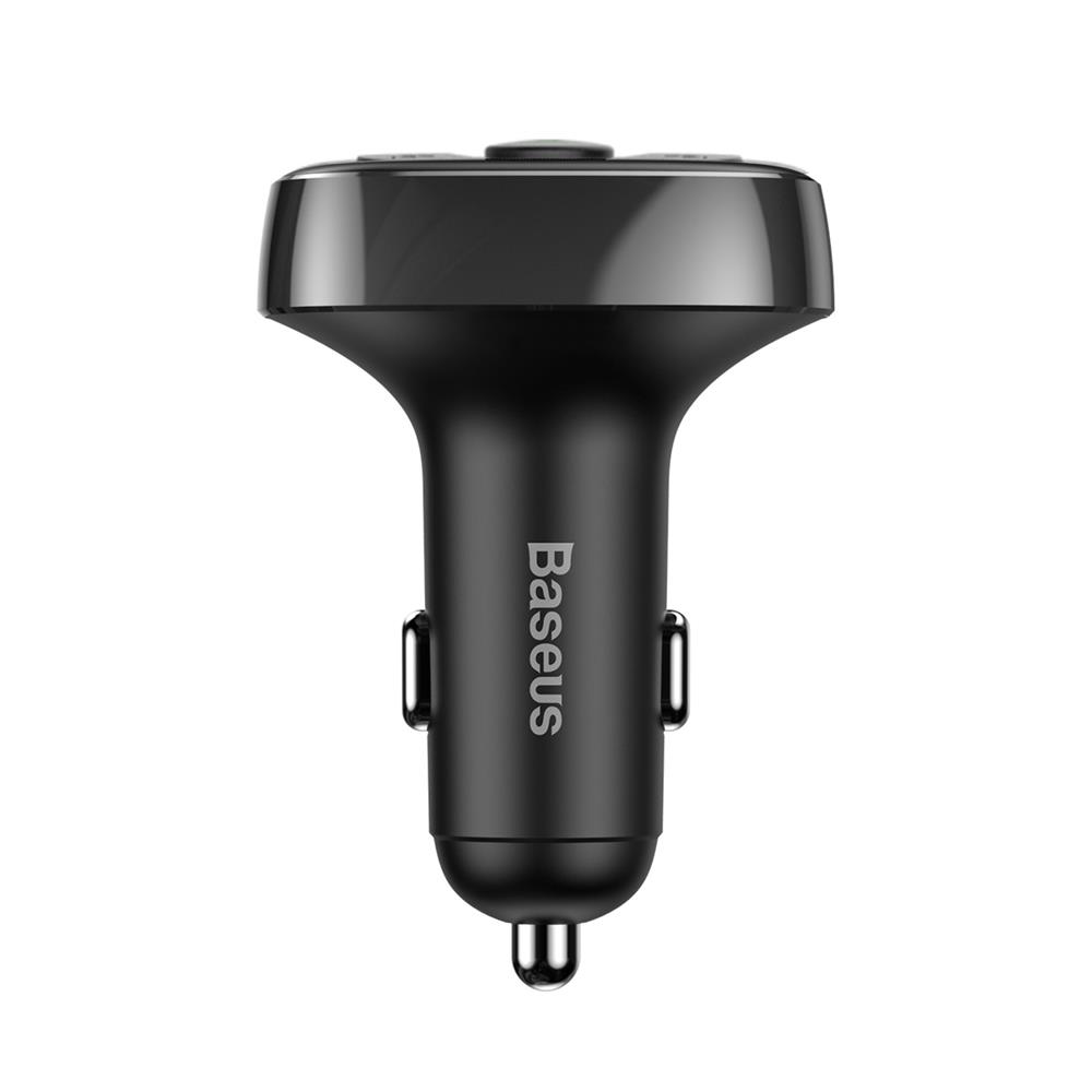 Baseus transmiter FM T-Type S-09A Bluetooth MP3 adowarka samochodowa czarna / 2