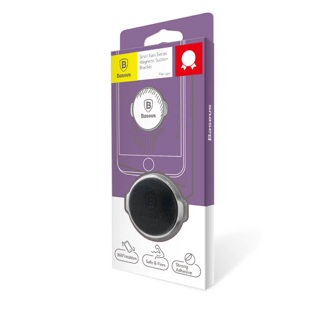 Baseus uchwyt magnetyczny Small Ears srebrny / 9