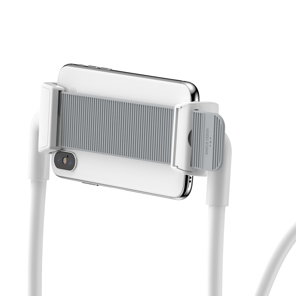 Baseus uchwyt na szyj� Lazy bia�y / 6