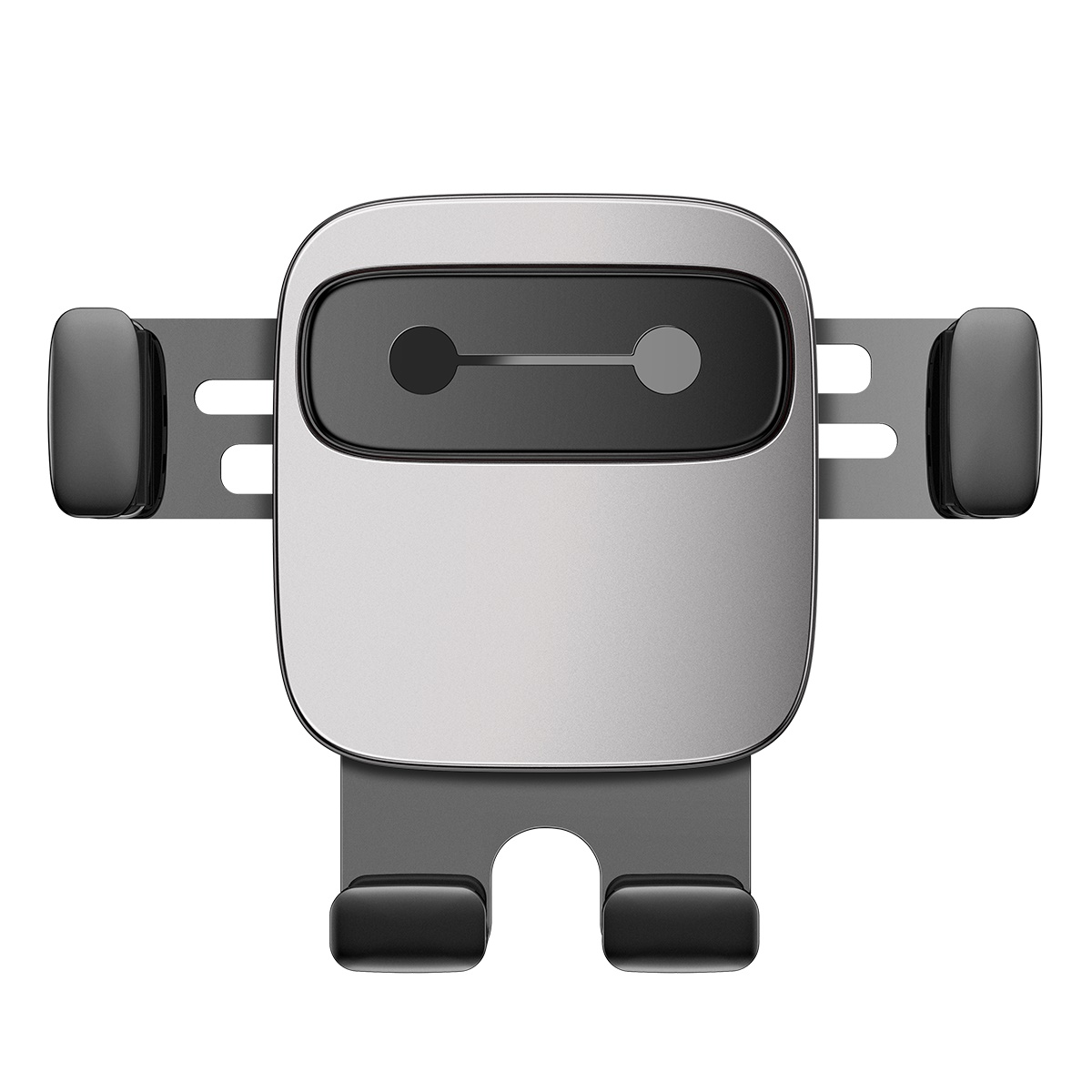 Baseus uchwyt samochodowy Cube grawitacyjny srebrny / 2