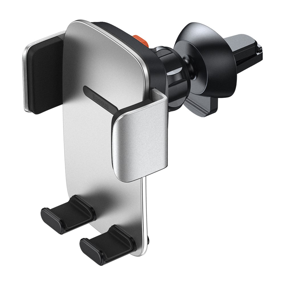 Baseus uchwyt samochodowy Easy Control Pro Clamp srebrny do kratki / 3