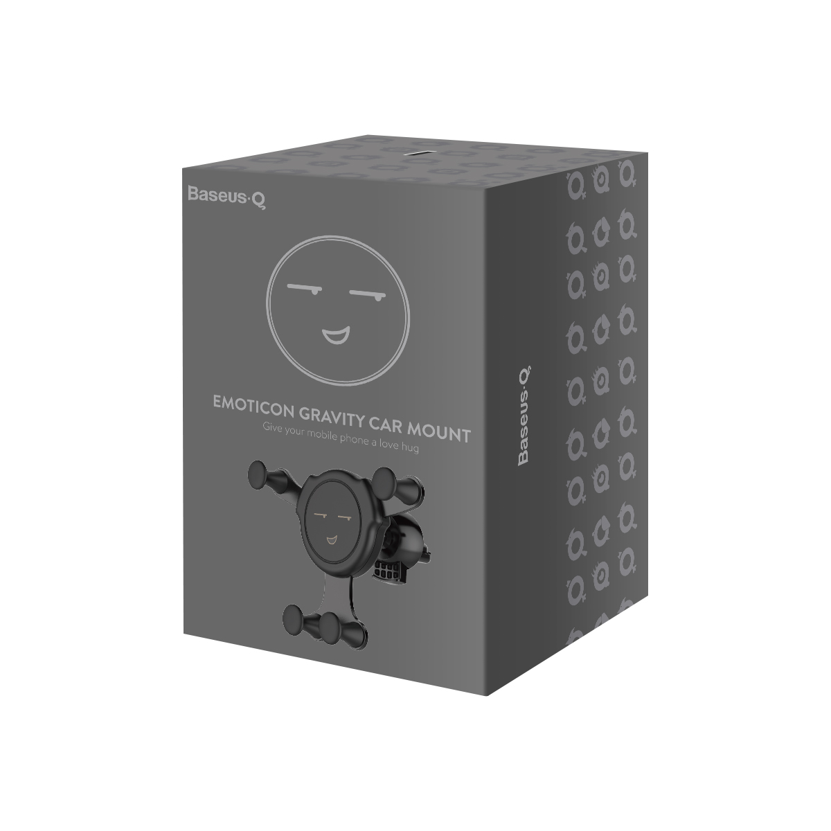 Baseus uchwyt samochodowy Emoticon3 grawitacyjny czarny / 8