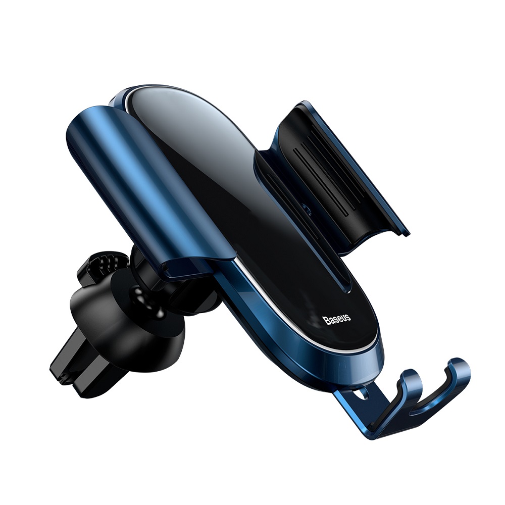 Baseus uchwyt samochodowy Future grawitacyjny niebieski / 2