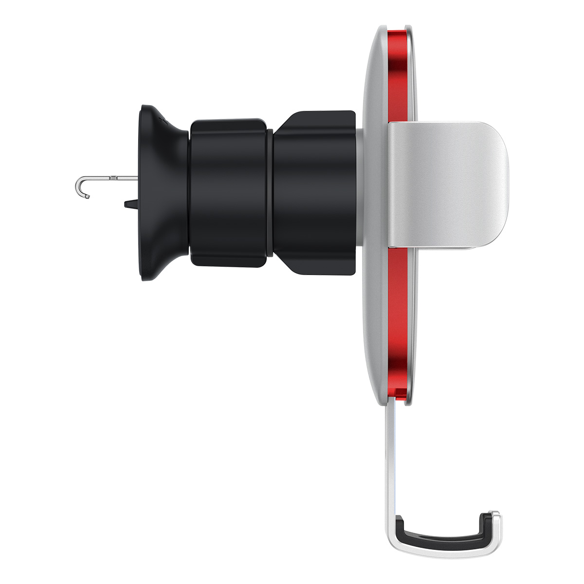 Baseus uchwyt samochodowy Metal Age II srebrny grawitacyjny do kratki / 3