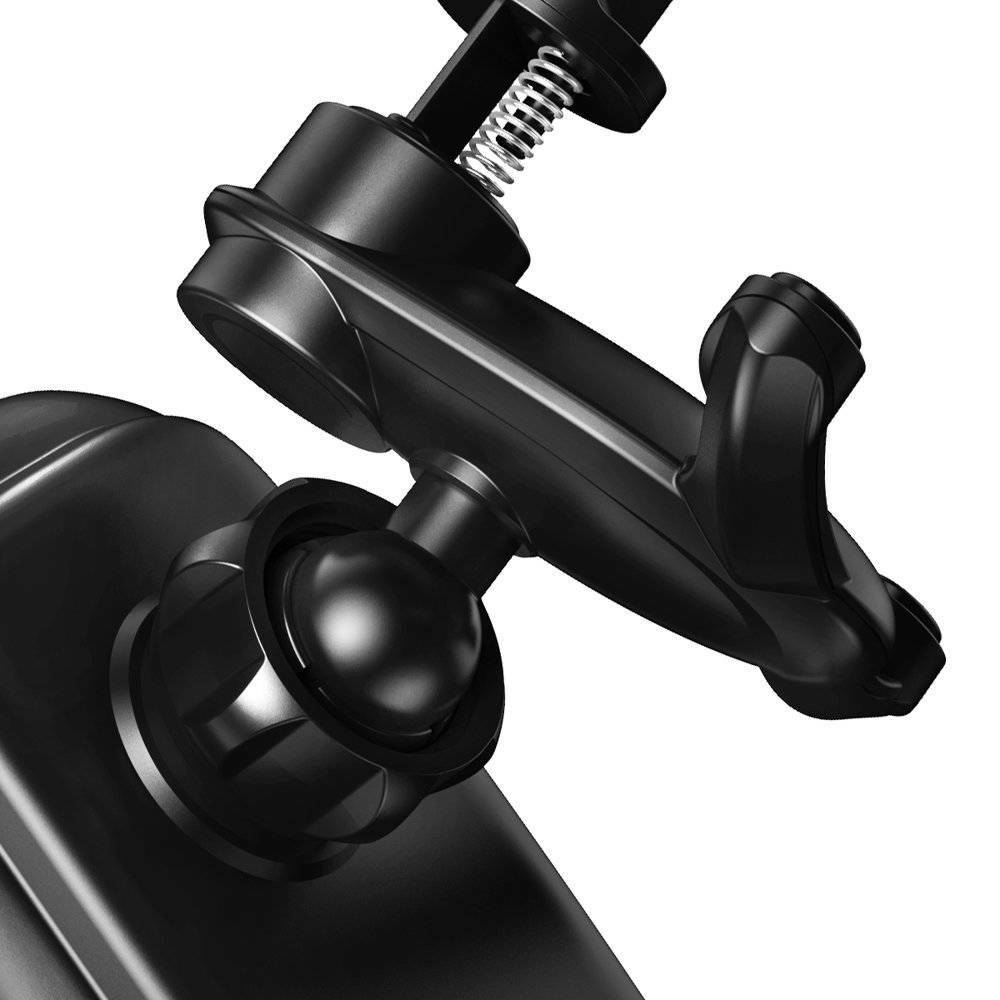 Baseus uchwyt samochodowy Rock z funkcj� �adowania bezprzewodowego czarny / 5