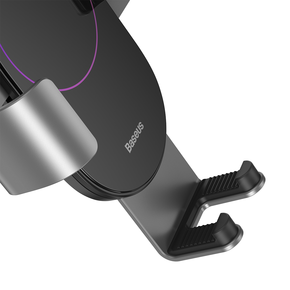 Baseus uchwyt samochodowy Simplism grawitacyjny z przyssawk� srebrny / 4