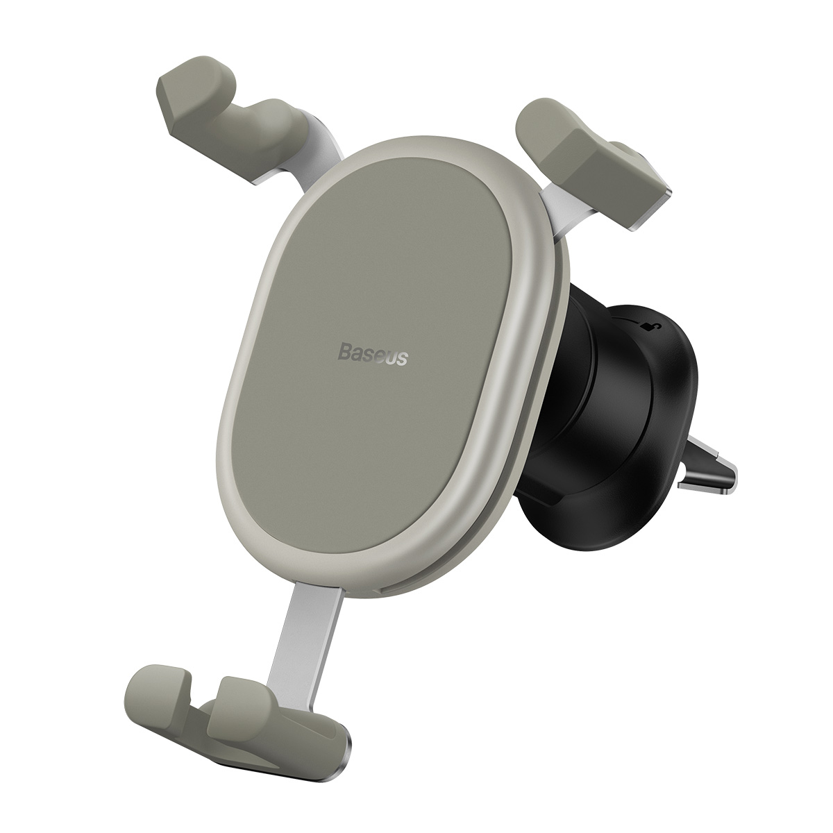 Baseus uchwyt samochodowy Stable bia�y grawitacyjny do kratki / 5
