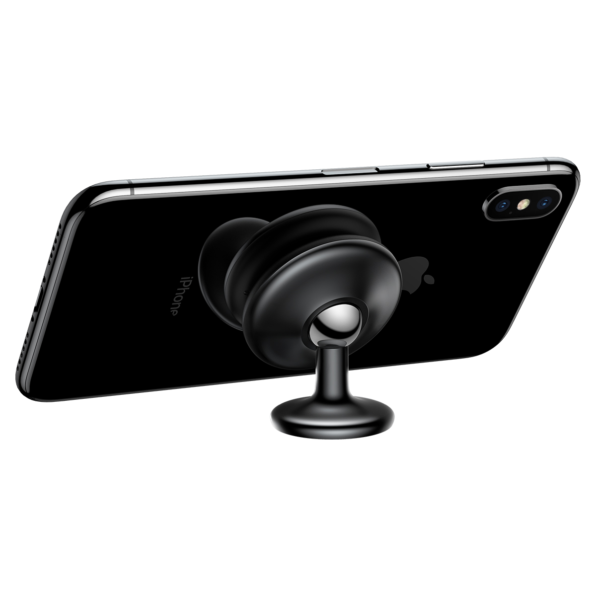 Baseus uchwyt samochodowy Star Ring czarny / 5