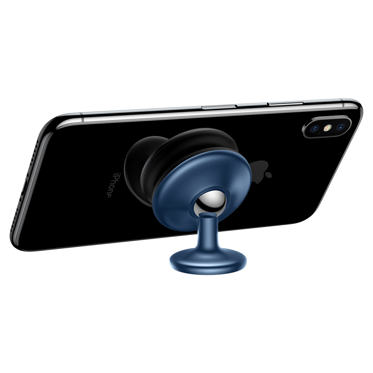 Baseus uchwyt samochodowy Star Ring niebieski / 5