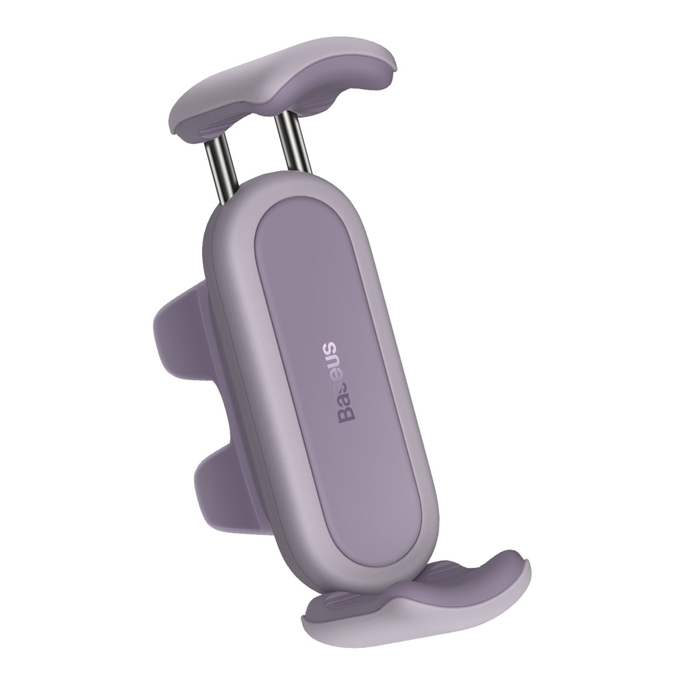 Baseus uchwyt samochodowy Steel Cannon 2 fioletowy do kratki / 4