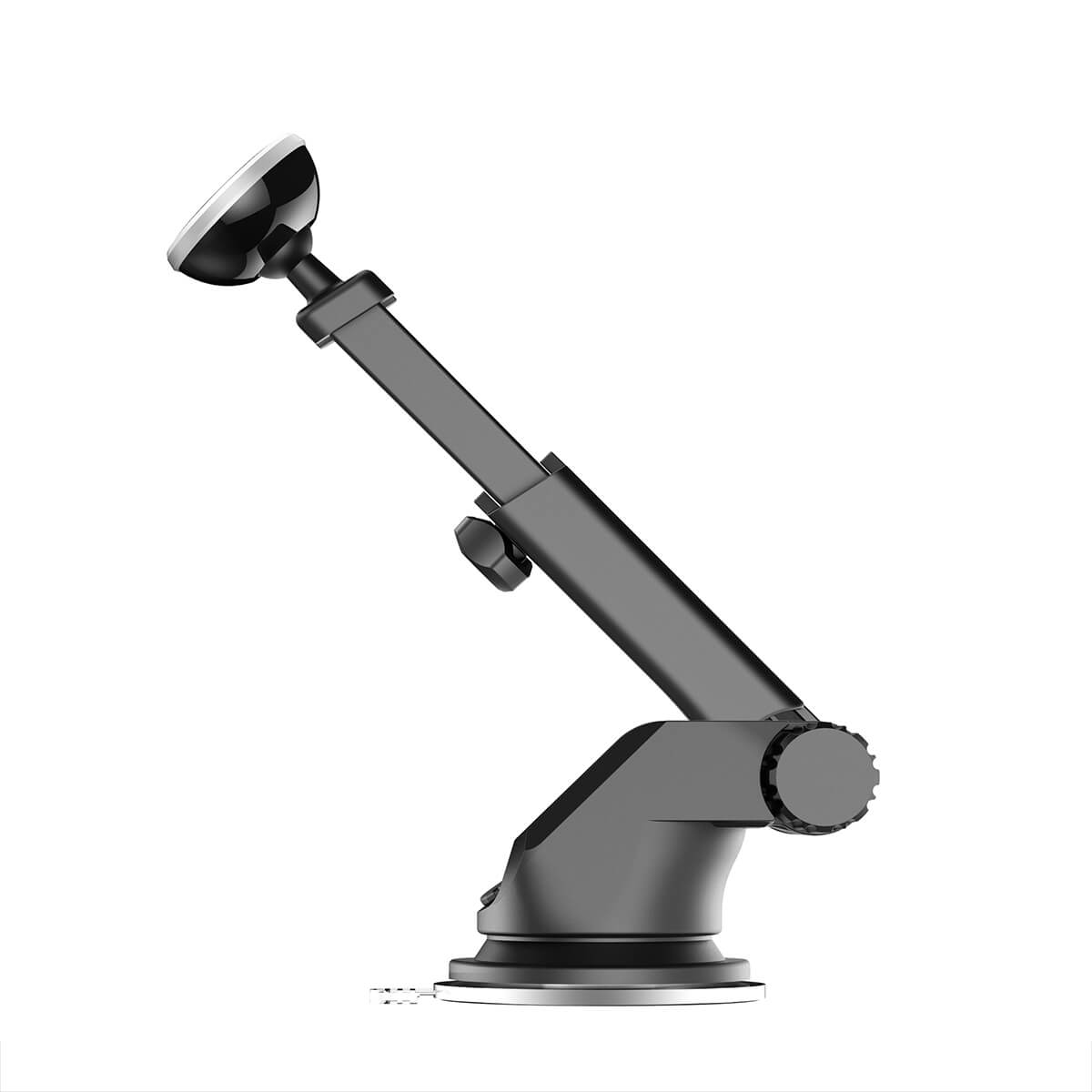 Baseus uchwyt samochodowy Telescopic magnetyczny srebrny / 2