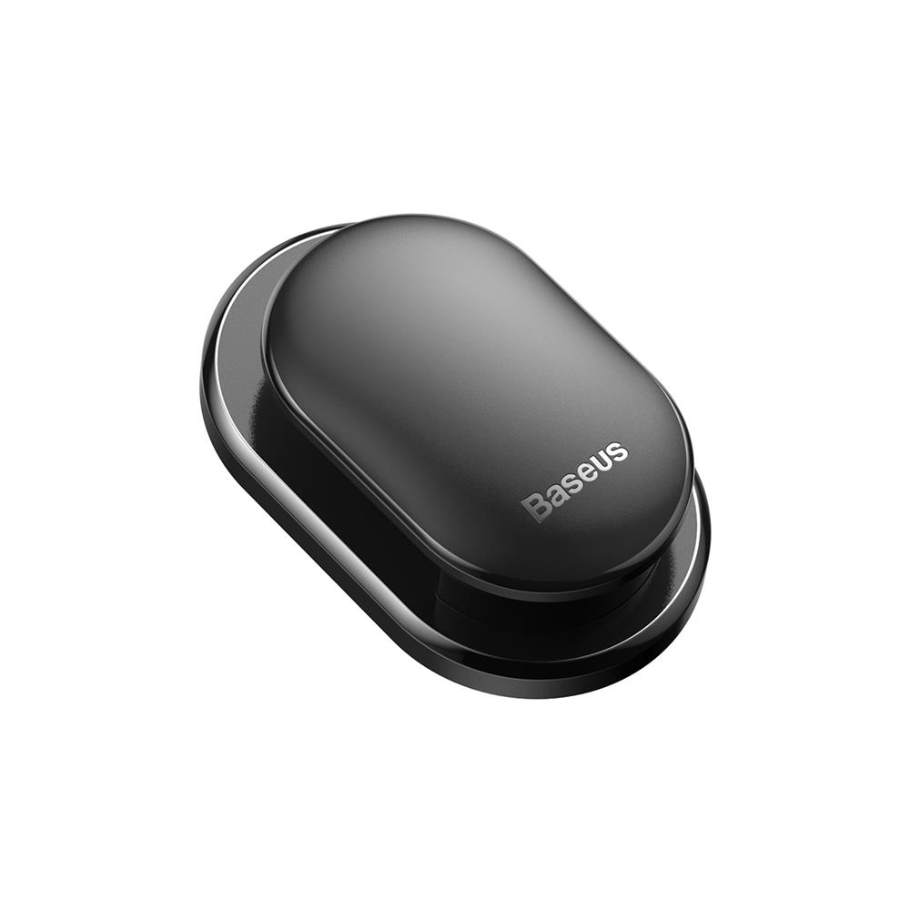 Baseus uchwyty samoprzylepne haczyki czarne / 2