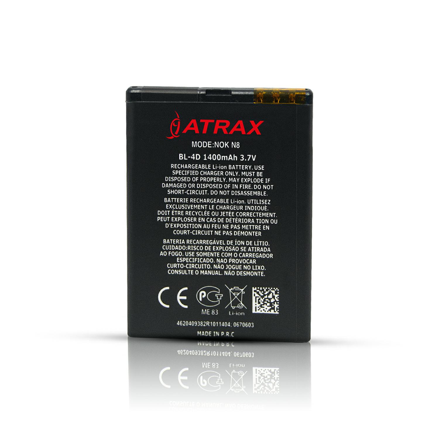 Bateria atx platinum 1400mah Nokia N8 / 3
