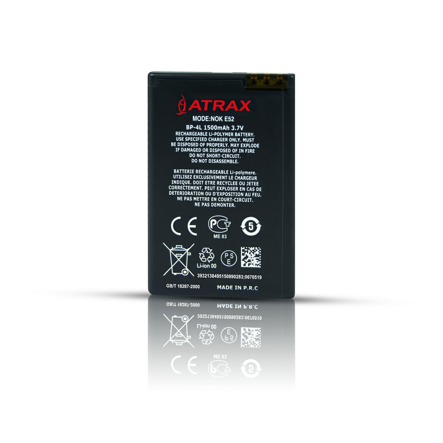 Bateria atx platinum 1500mah Nokia E52 / 2