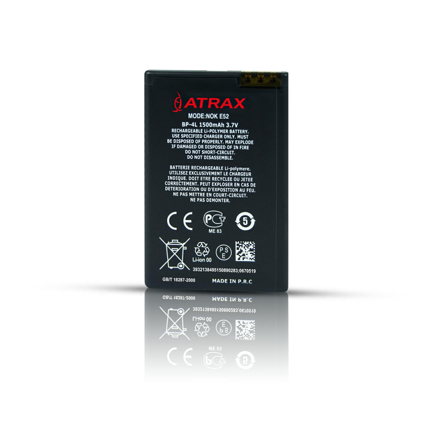 Bateria atx platinum 1500mah Nokia E52 / 2