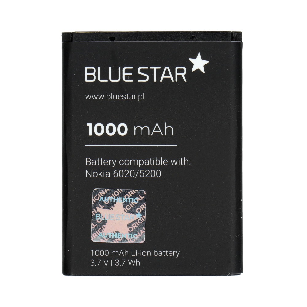 Bateria Blue Star Li-Ion 1000mah Nokia 5140 / 2 Bateria Blue Star Li-Ion 1000mah Nokia 5140 / 2