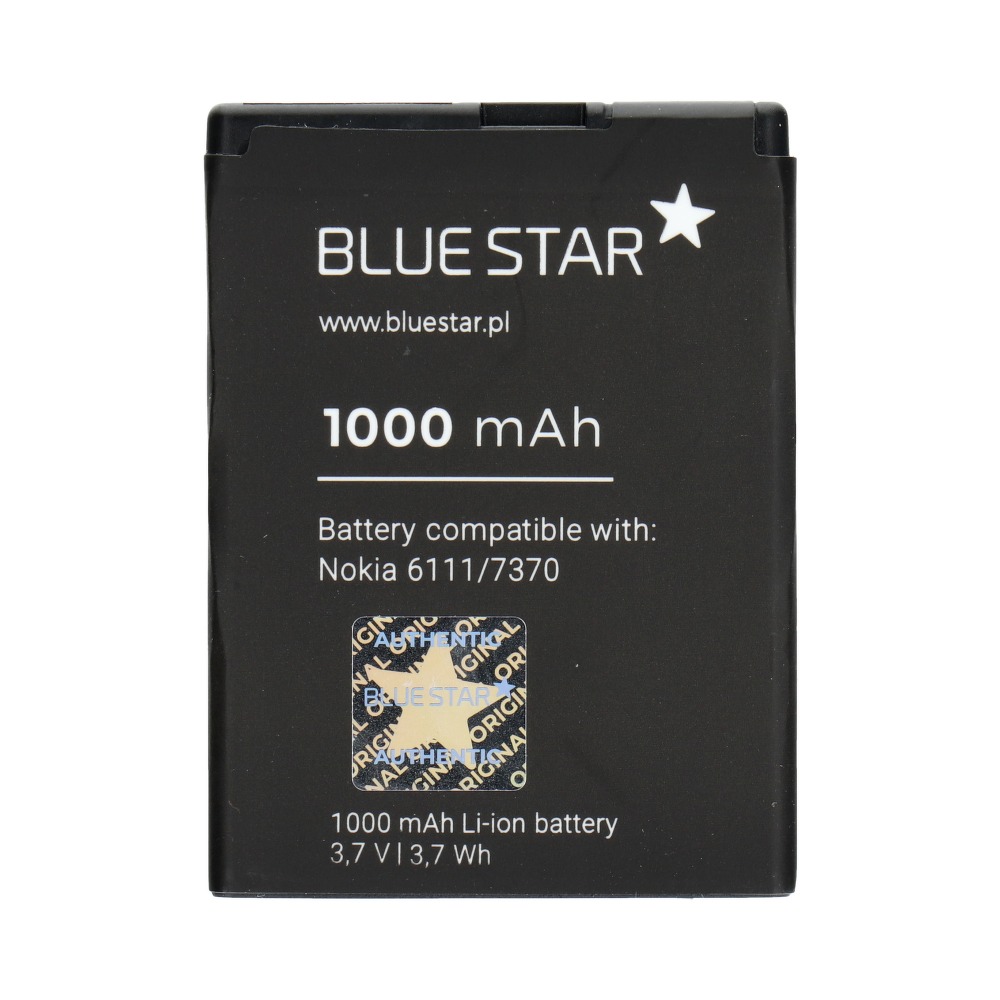Bateria Blue Star Li-Ion 1000mah Nokia 6111 Bateria Blue Star Li-Ion 1000mah Nokia 6111