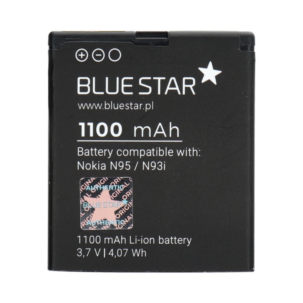 Bateria Blue Star Li-Ion 1100mah Nokia N95