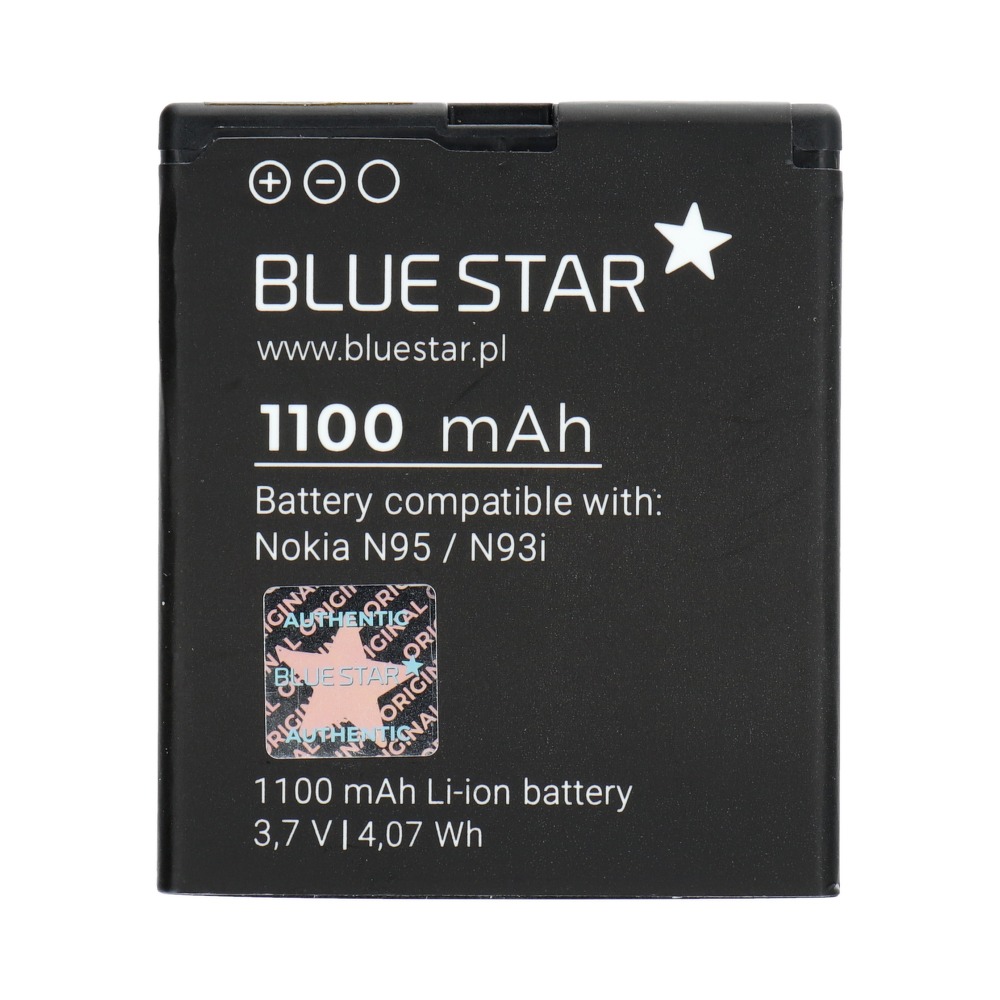 Bateria Blue Star Li-Ion 1100mah Nokia N95 Bateria Blue Star Li-Ion 1100mah Nokia N95