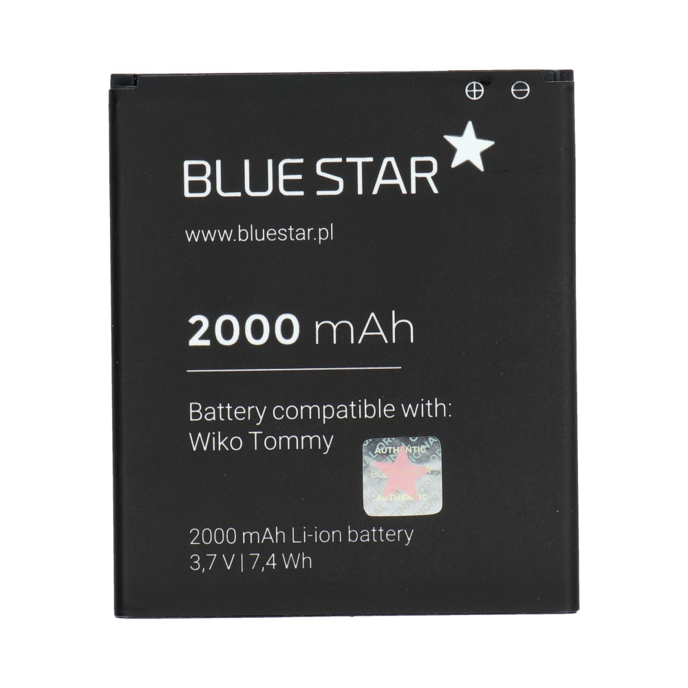 Bateria Blue Star Li-Ion 2000mah Wiko Tommy 2
