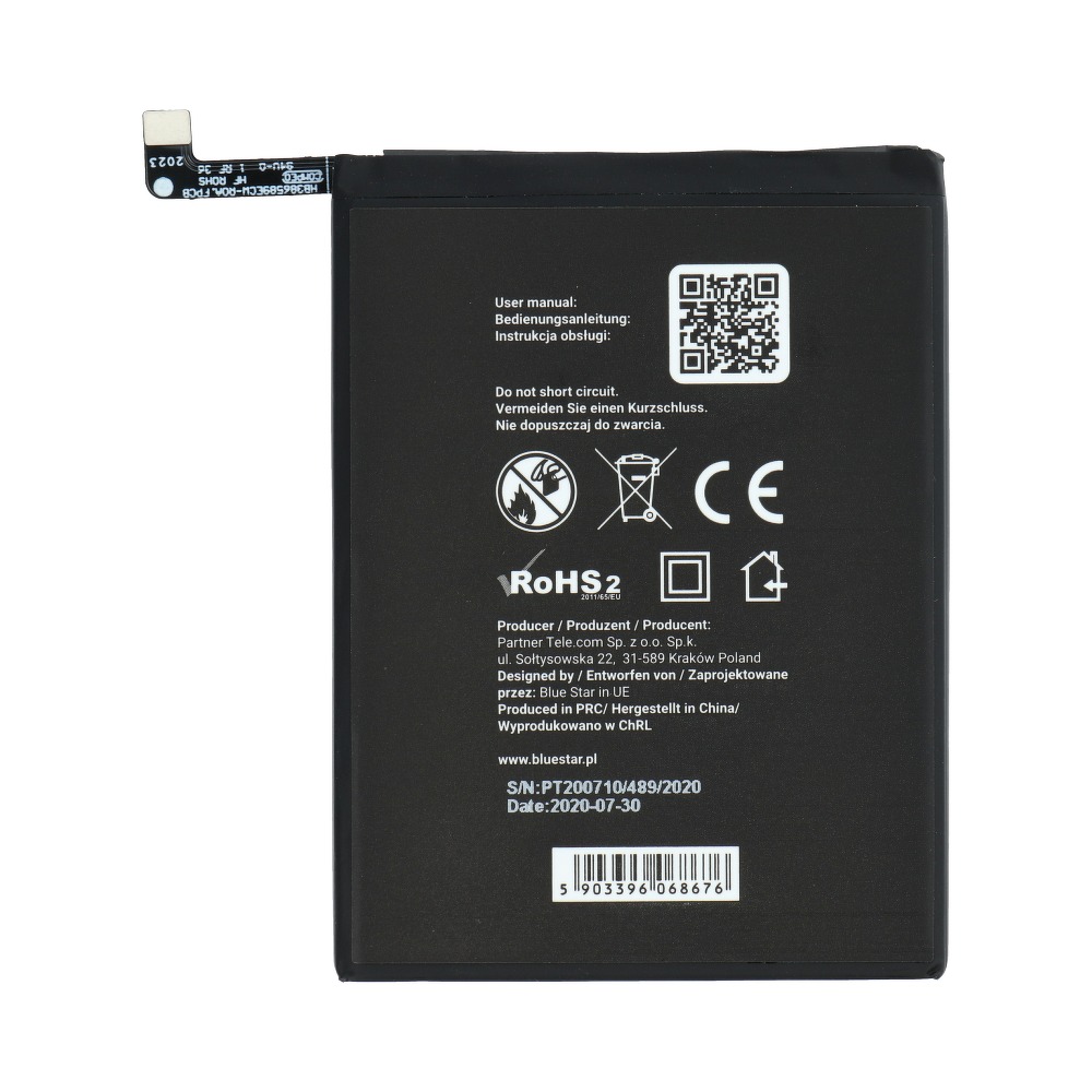 Bateria Blue Star Li-Ion 3600mah Huawei P10 Plus / 2 Bateria Blue Star Li-Ion 3600mah Huawei P10 Plus / 2