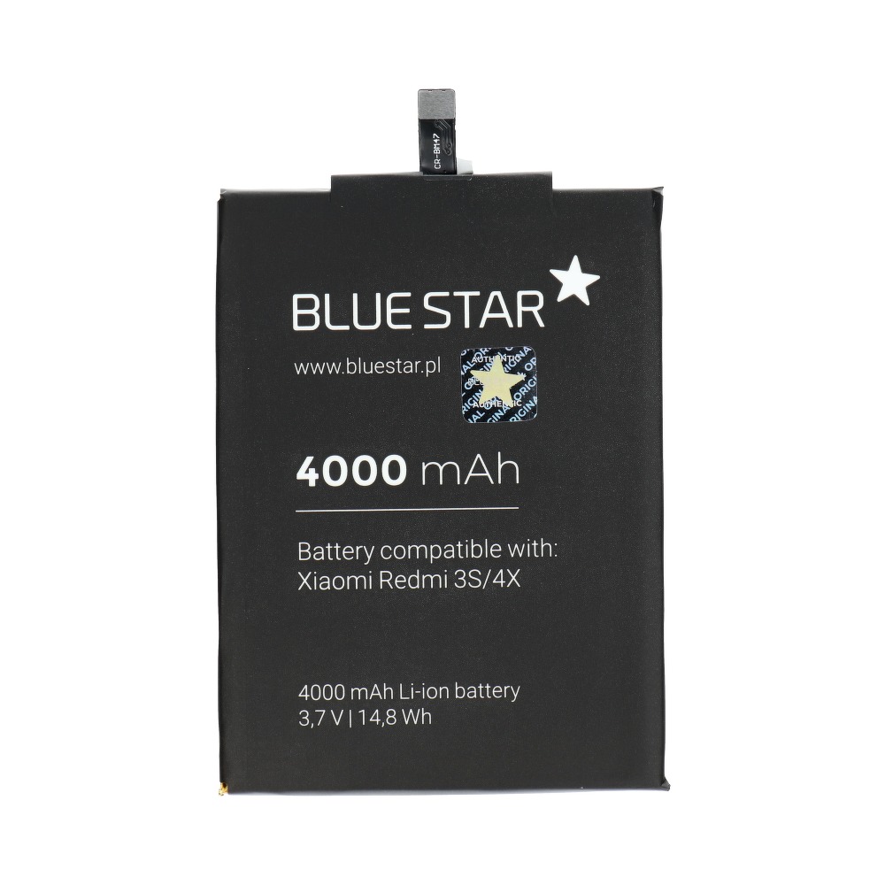Bateria Blue Star Li-Ion 4000mah Xiaomi Redmi 3