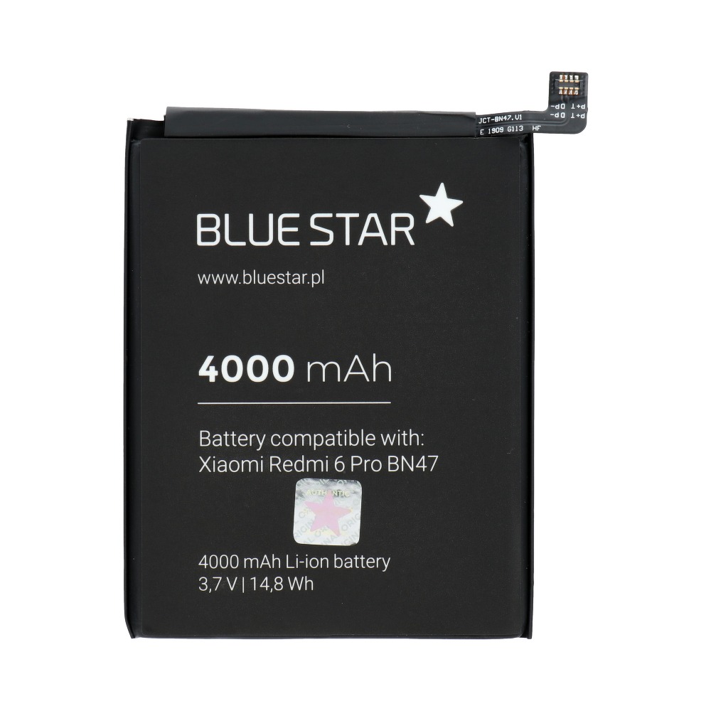 Bateria Blue Star Li-Ion 4000mah Xiaomi Redmi 6 Pro