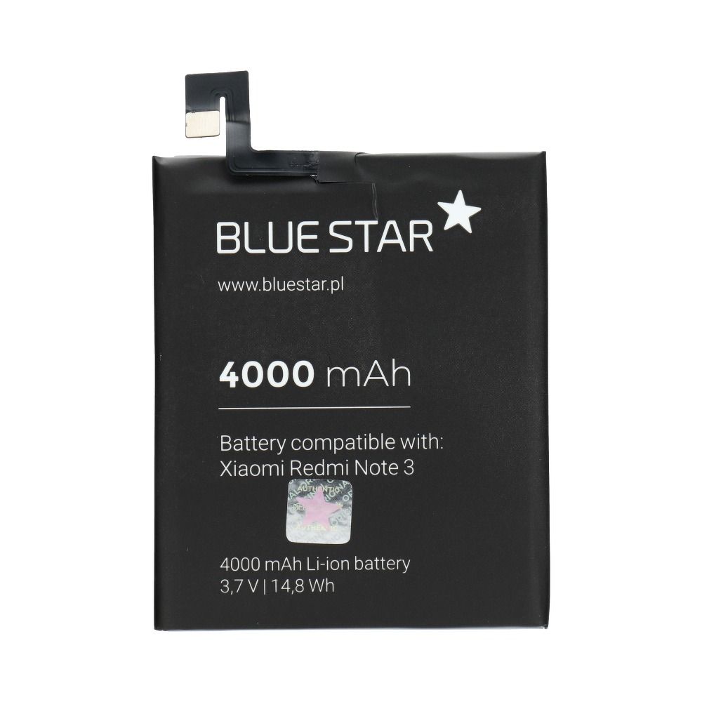 Bateria Blue Star Li-Ion 4000mah Xiaomi Redmi Note 3