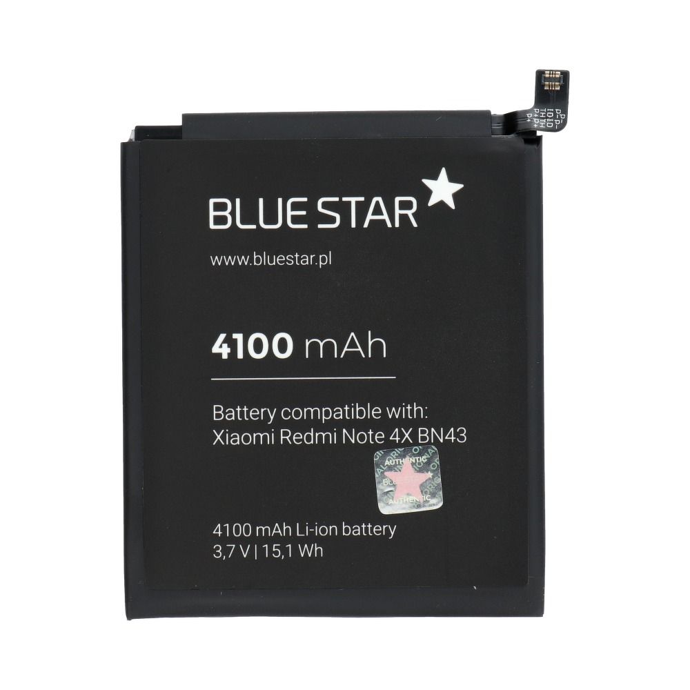 Bateria Blue Star Li-Ion 4100mah Xiaomi Redmi Note 4X