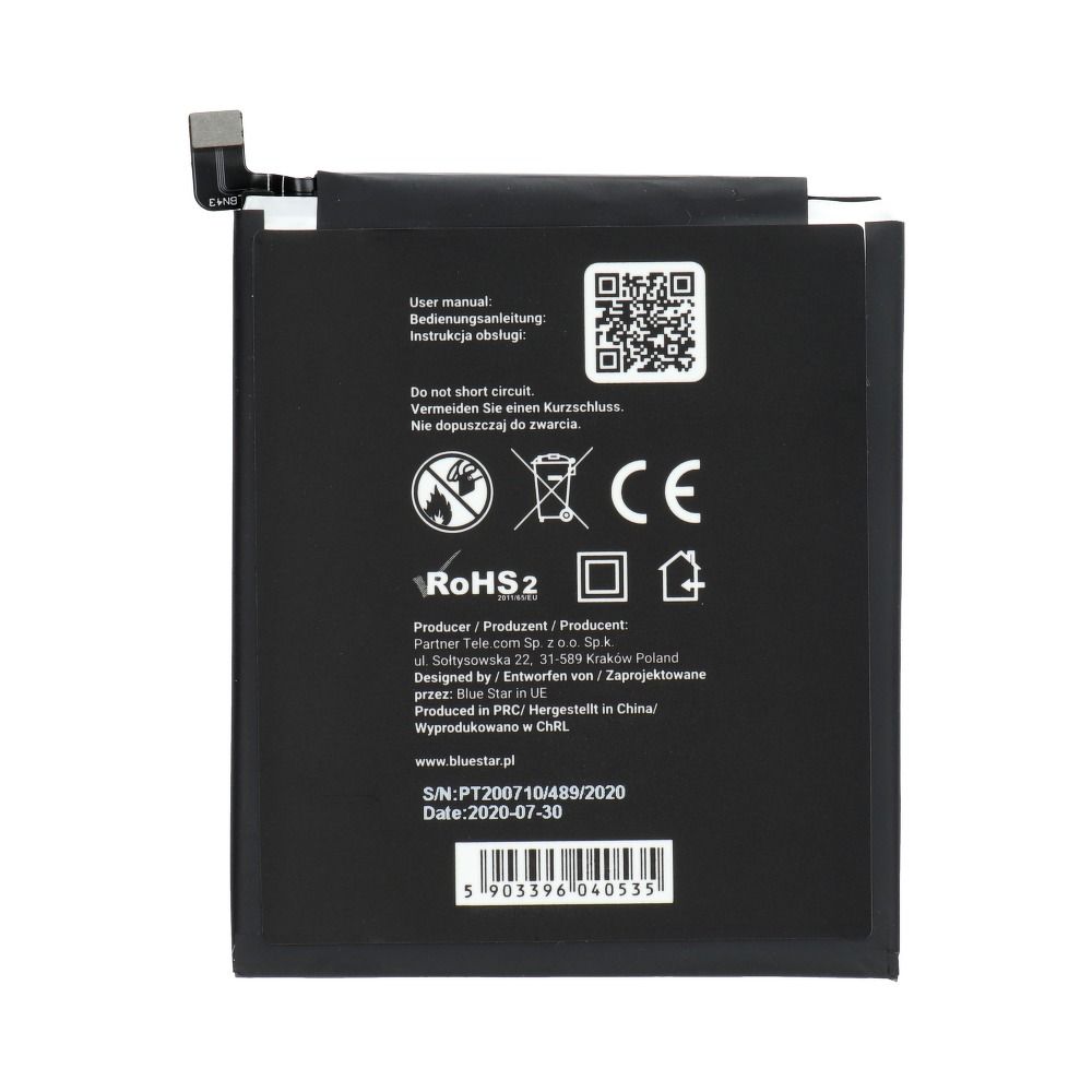 Bateria Blue Star Li-Ion 4100mah Xiaomi Redmi Note 4X / 2