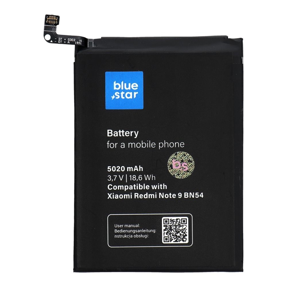 Bateria Blue Star Li-Ion 5020mah Xiaomi Redmi Note 9