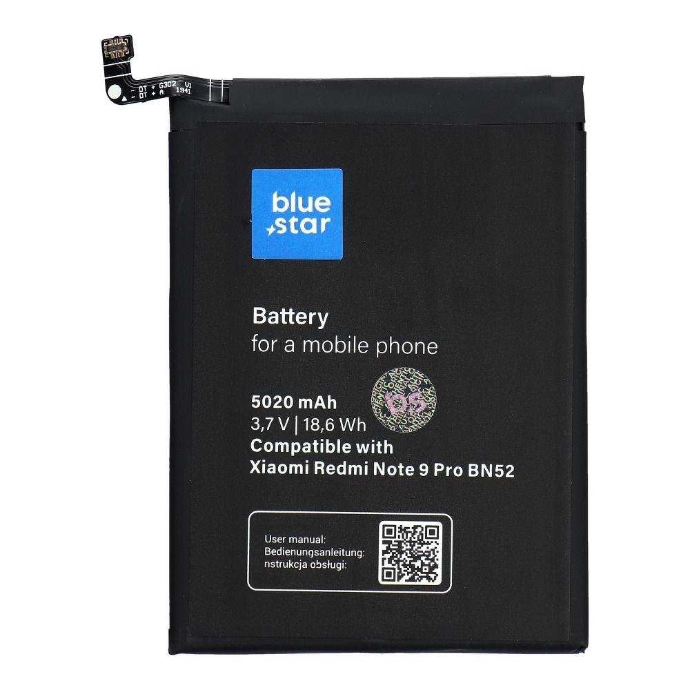 Bateria Blue Star Li-Ion 5020mah Xiaomi Redmi Note 9 Pro