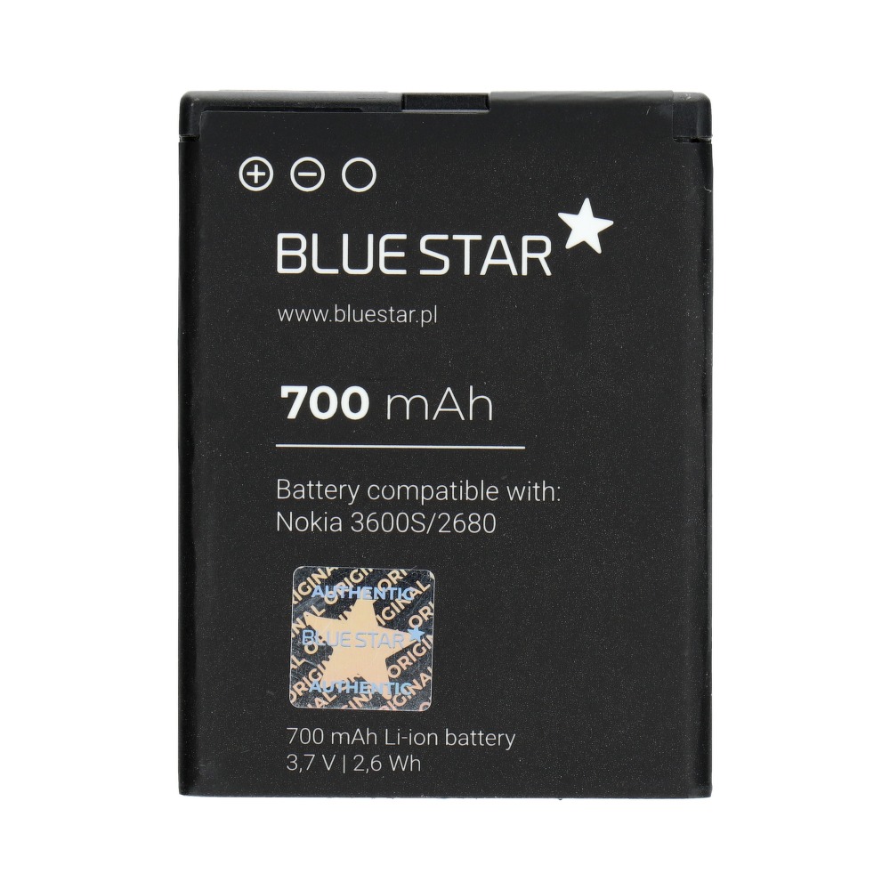 Bateria Blue Star Li-Ion 700mah Nokia 2680 Slide Bateria Blue Star Li-Ion 700mah Nokia 2680 Slide