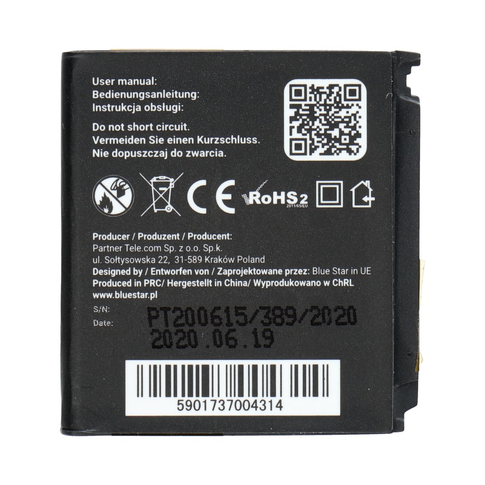 Bateria Blue Star Li-Ion 700mah Samsung G600 / 2