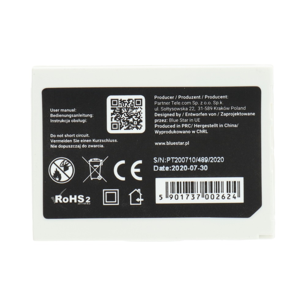 Bateria Blue Star Li-Ion 900mah Nokia 3310 / 2