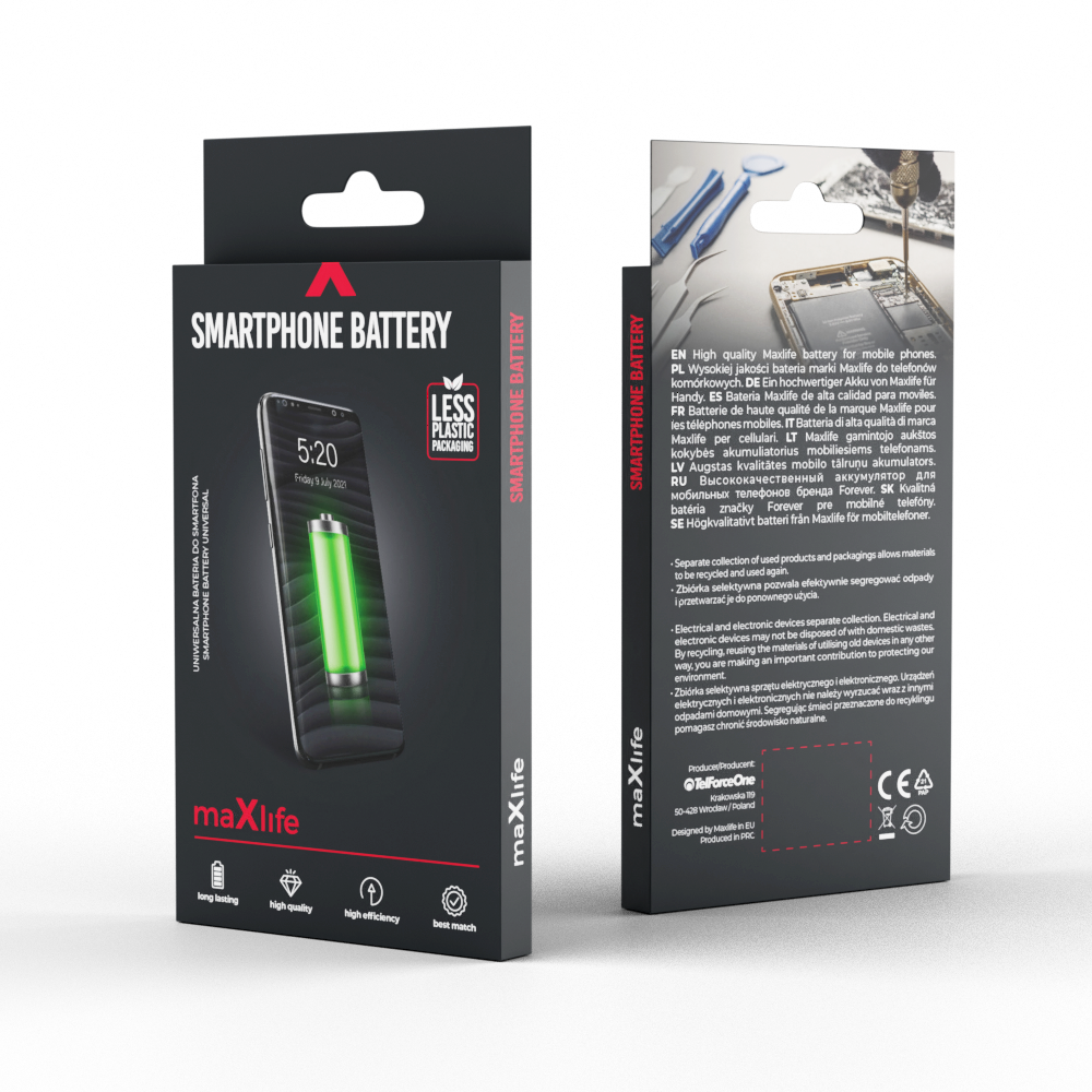 Bateria Maxlife do Samsung Galaxy S20 EB-BG980ABY 4000mAh Samsung Galaxy S20 / 2