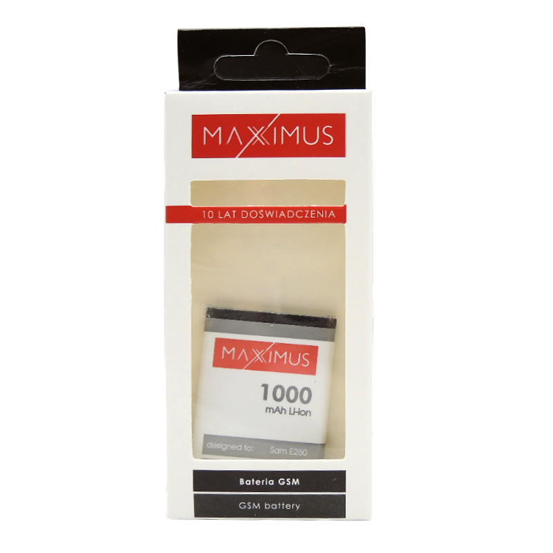 Bateria Maxximus 1000mah Samsung E250 / 4