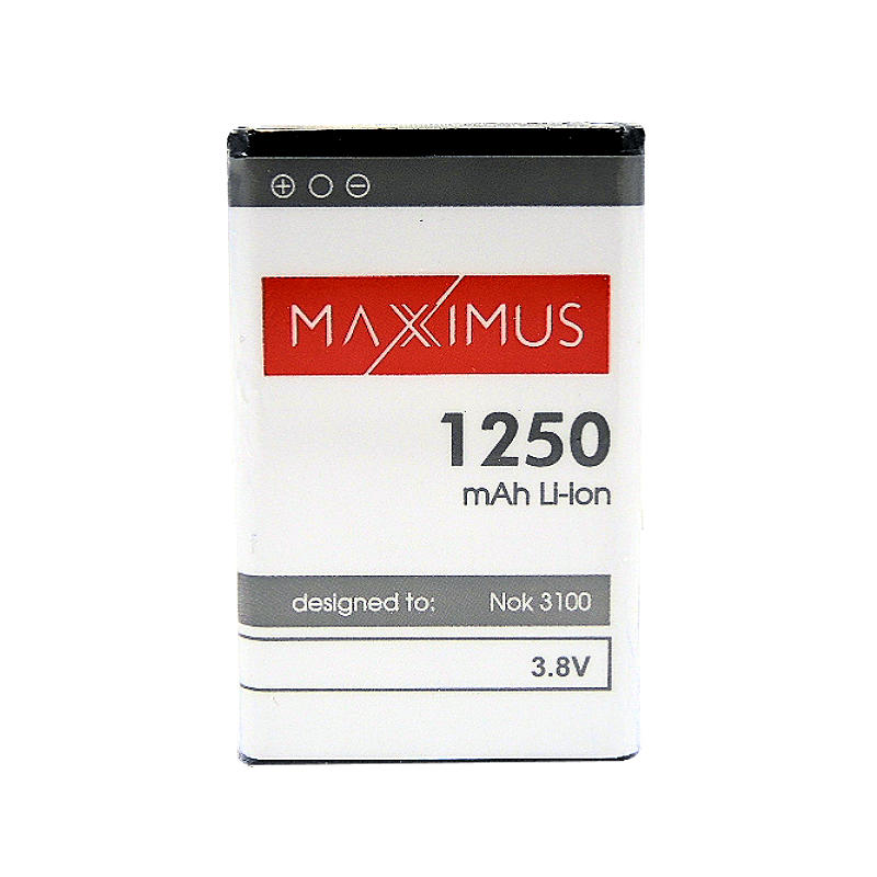 Bateria Maxximus 1250mah Nokia 3100