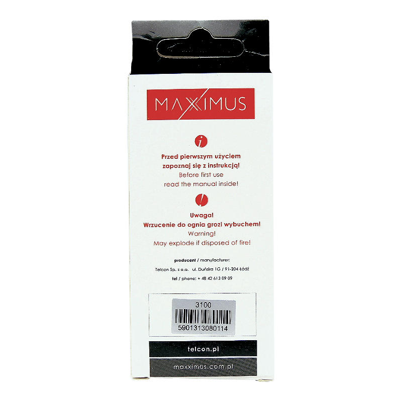 Bateria Maxximus 1250mah Nokia 3100 / 5