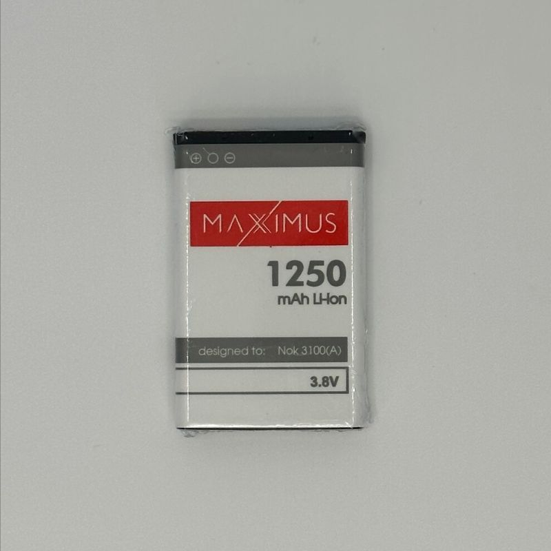 Bateria Maxximus 1250mah Nokia 3100
