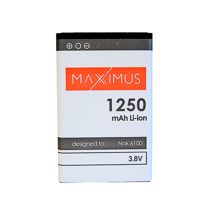 Bateria Maxximus 1250mah Nokia 6100 Bateria Maxximus 1250mah Nokia 6100