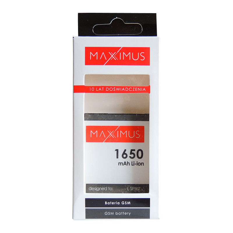 Bateria Maxximus 1650mah LG Spirit / 4