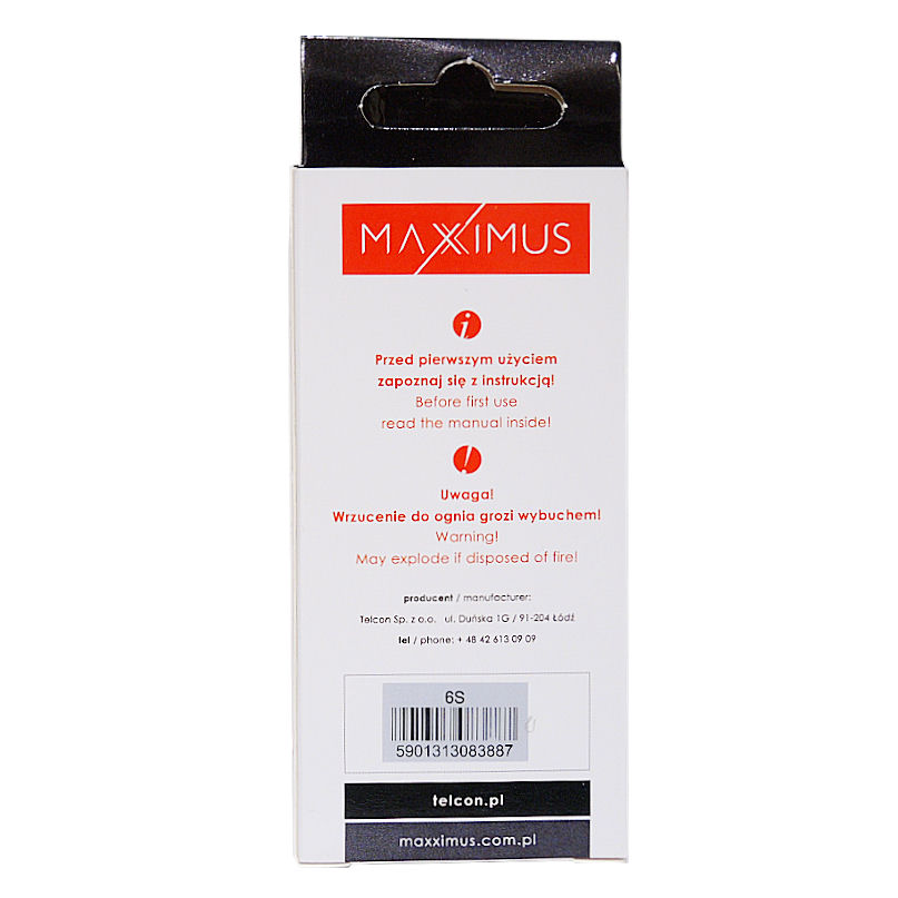 Bateria Maxximus 1850mah Apple iPhone 6s / 5