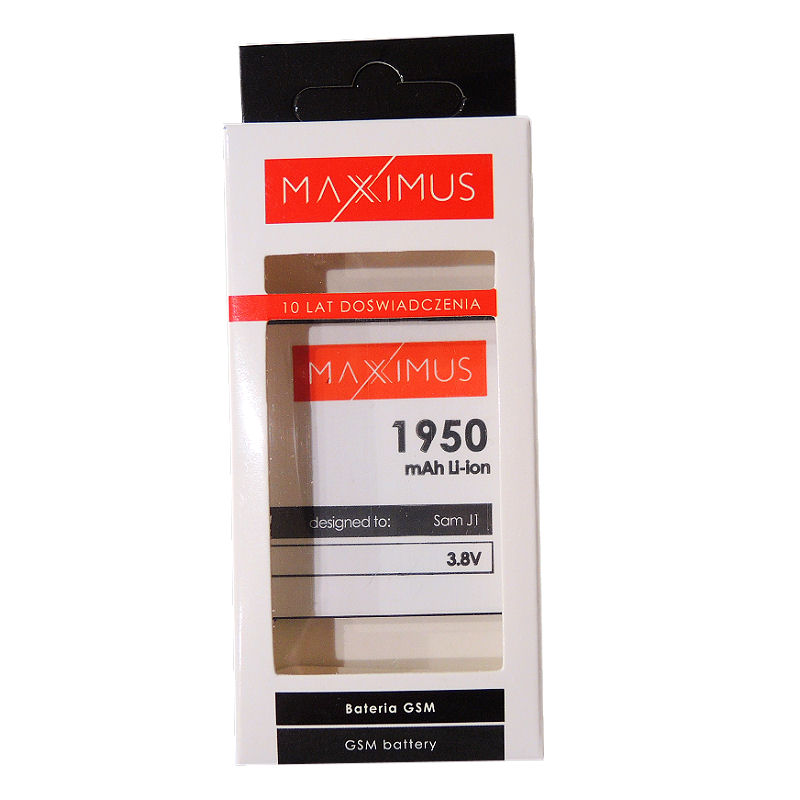 Bateria Maxximus 1950mah Samsung Galaxy J1 / 4