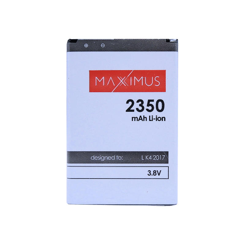 Bateria Maxximus 2350mah LG K4 (2017)