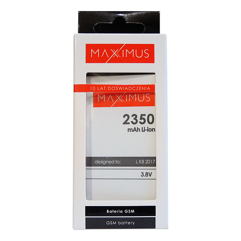 Bateria Maxximus 2350mah LG K8 (2017) / 4