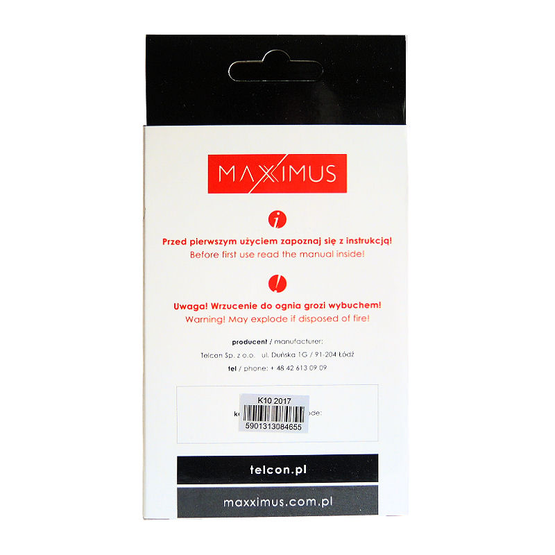 Bateria Maxximus 2750mah LG K10 (2017) / 5