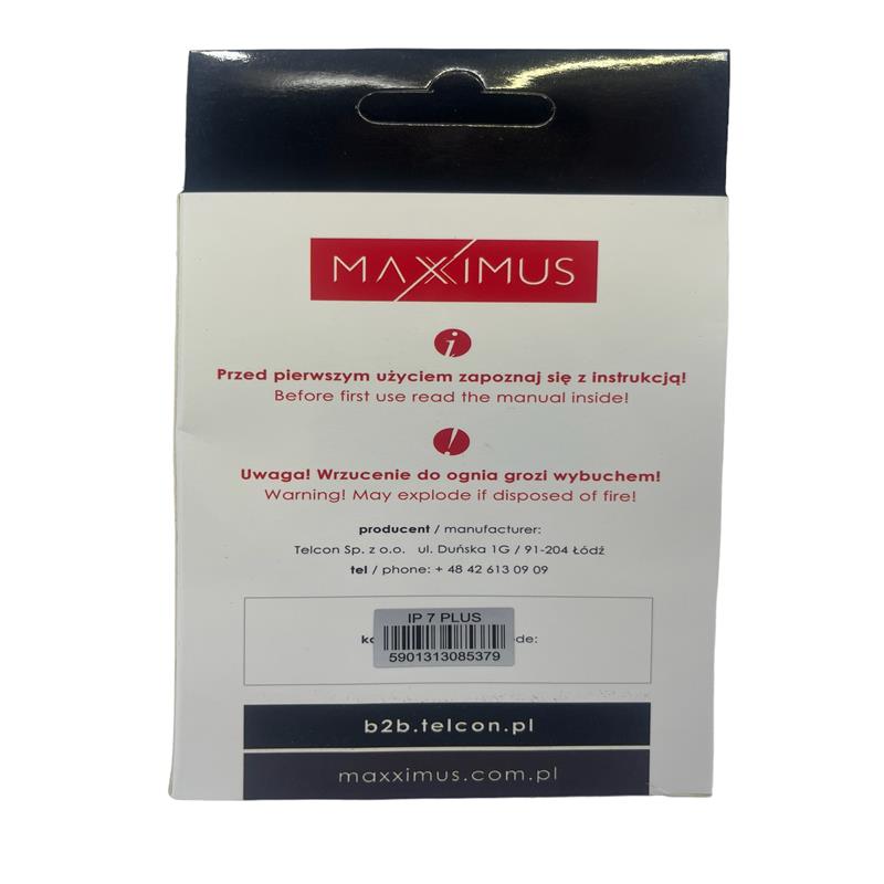 Bateria Maxximus 2900mah Apple iPhone 7 Plus / 5